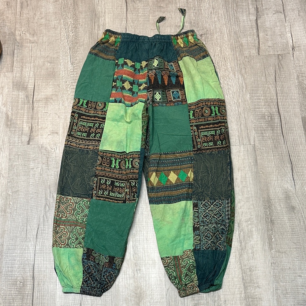 Patchwork Hippie Pants - One Size - image 8
